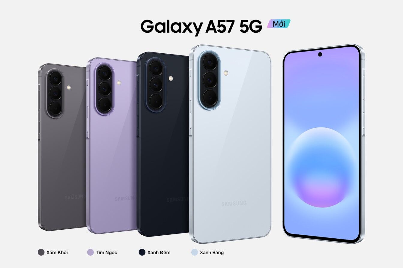 Galaxy A57 5G và Galaxy A37 5G chính thức ra mắt: Tối ưu trải nghiệm chuyên nghiệp cho người dùng phổ thông Galaxy A57 5G và Galaxy A37 5G chính thức ra mắt: Tối ưu trải nghiệm chuyên nghiệp cho người dùng phổ thông