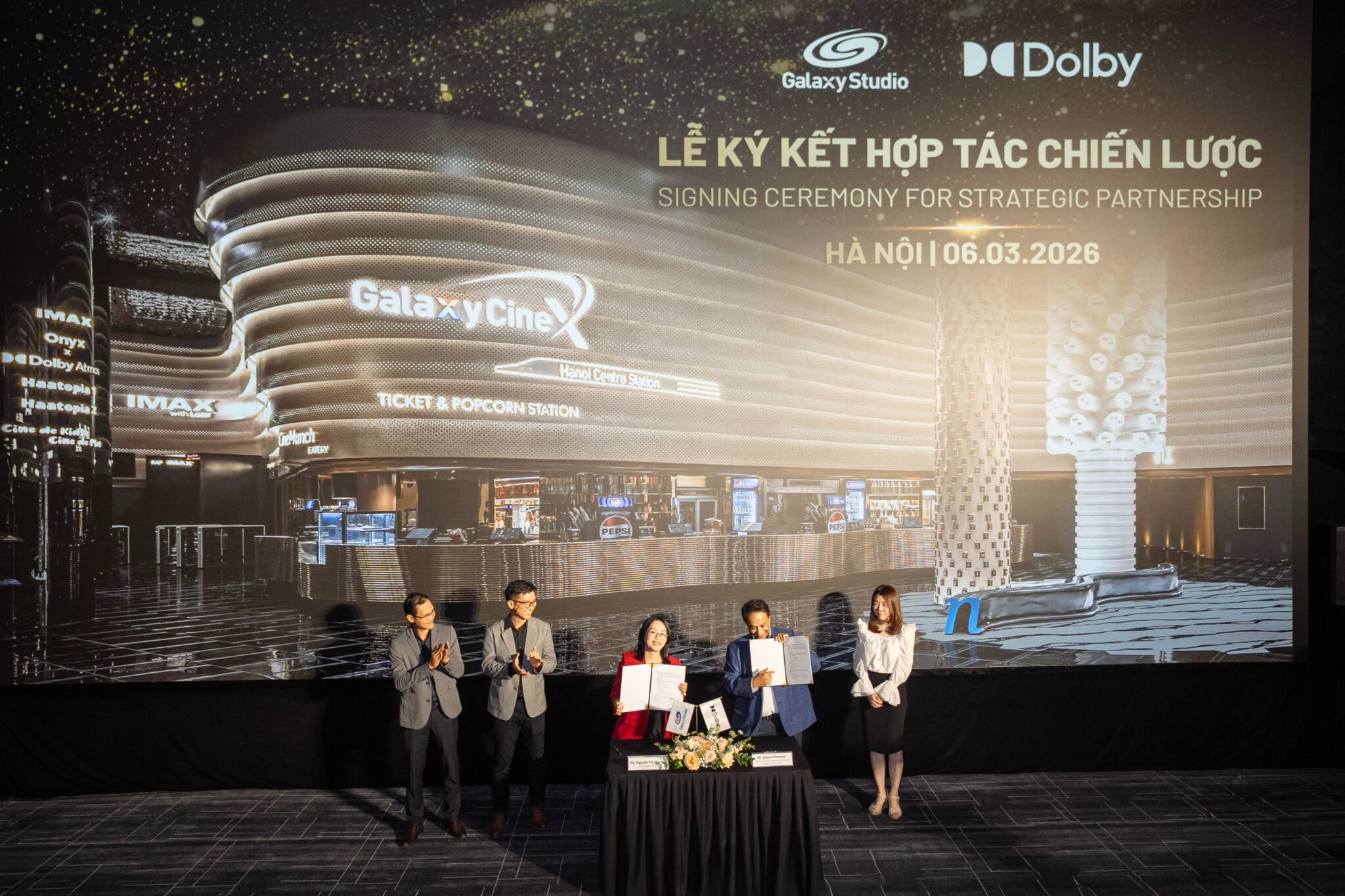 Galaxy Studio chính thức khai trương rạp flagship Galaxy CineX – Hanoi Centre, bước tiến chiến lược trong hành trình nâng tầm trải nghiệm điện ảnh