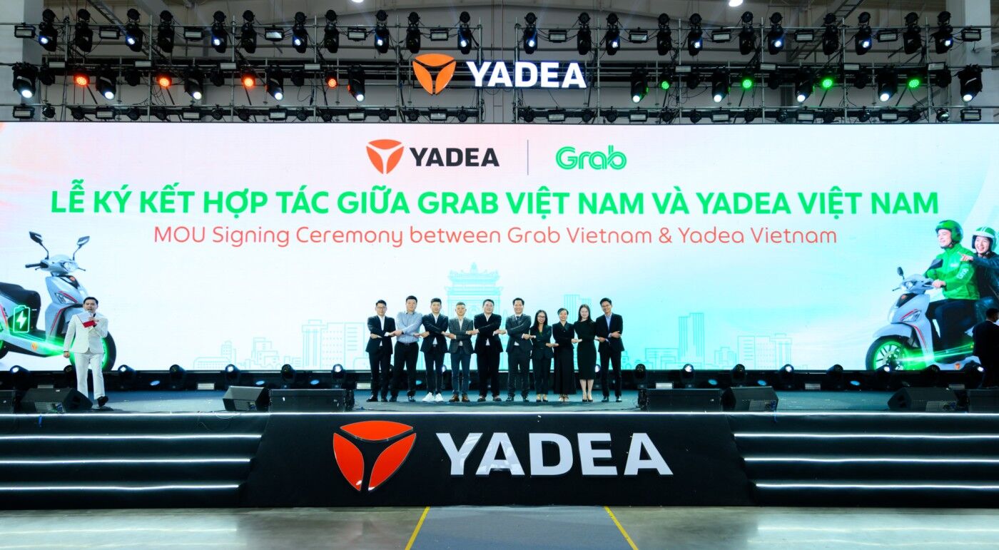 Grab Việt Nam hợp tác Yadea Việt Nam để tăng cường chuyển đổi sang xe máy điện cho đối tác tài xế Grab Grab Việt Nam hợp tác Yadea Việt Nam để tăng cường chuyển đổi sang xe máy điện cho đối tác tài xế Grab