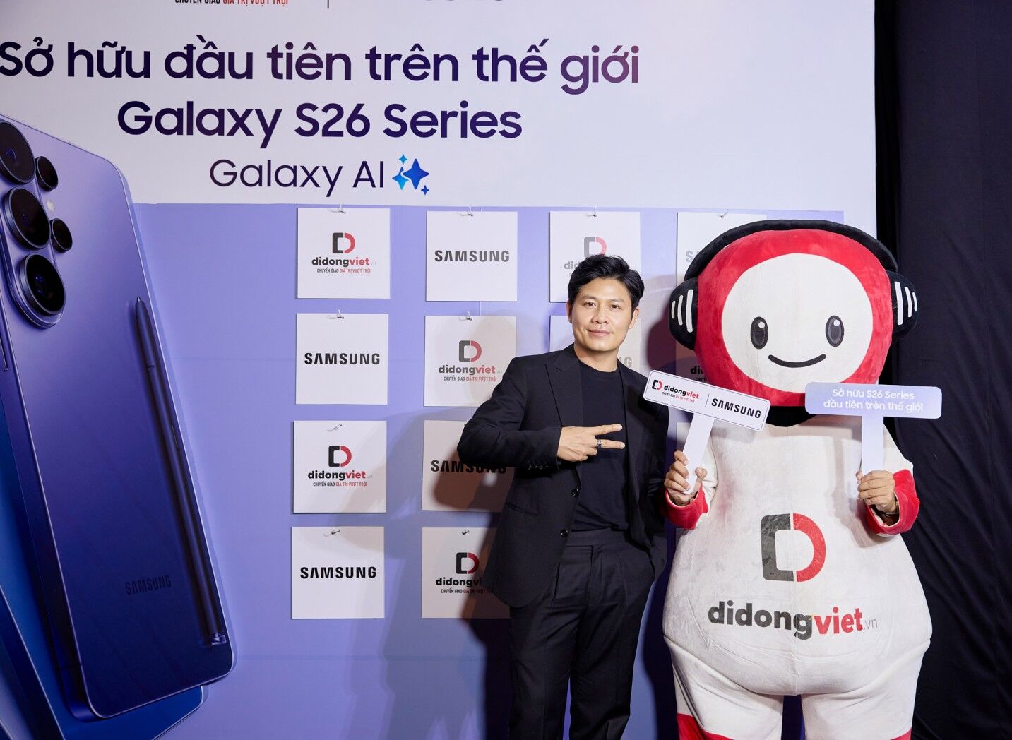 Trả hàng và mở bán sớm Galaxy S26 series tại Di Động Việt