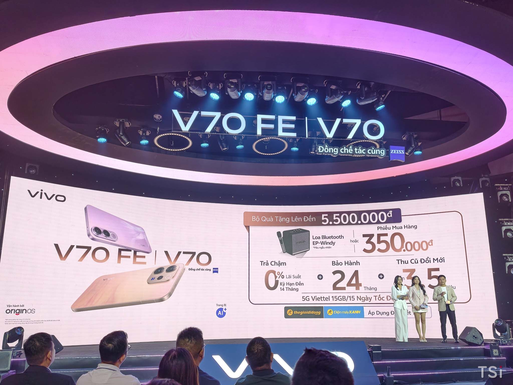 Mở bán bộ đôi vivo V70 và V70 FE, giá từ 14 triệu đồng