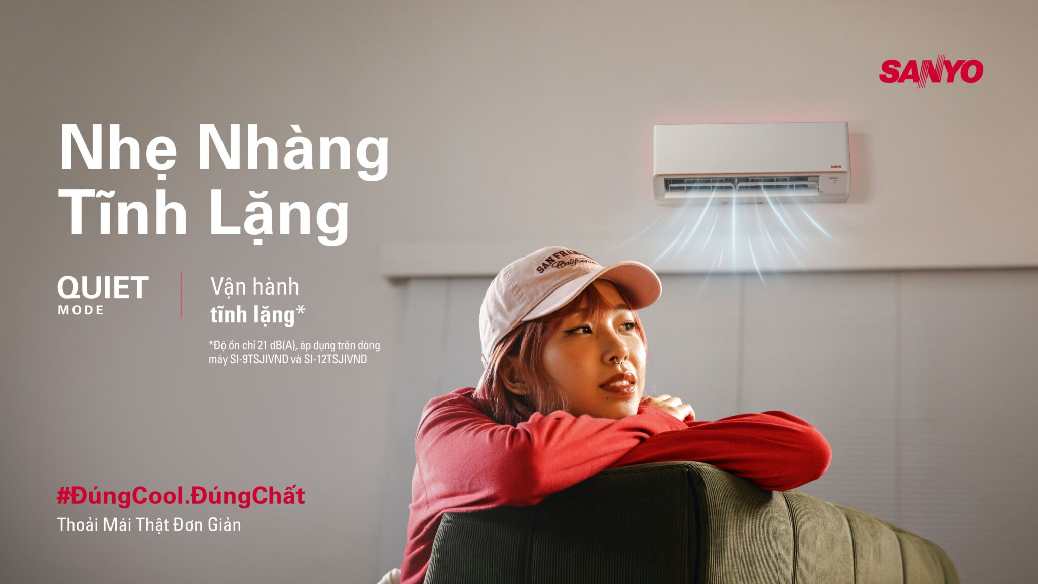 SANYO sẵn sàng khuấy động thị trường Việt Nam với diện mạo mới, đậm tinh thần “Stay Cool, Stay You – Đúng Cool, Đúng Chất”