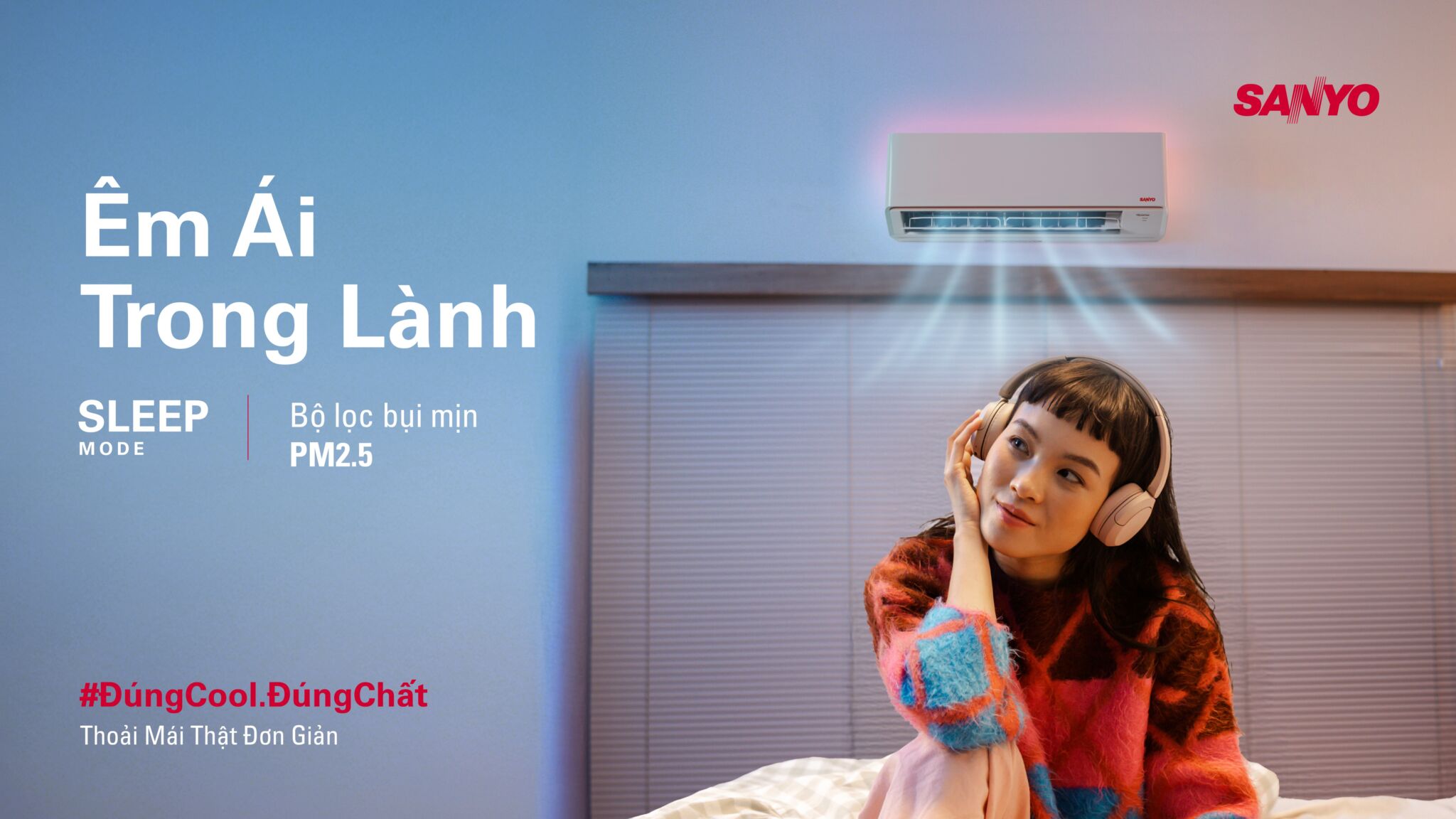 SANYO sẵn sàng khuấy động thị trường Việt Nam với diện mạo mới, đậm tinh thần “Stay Cool, Stay You – Đúng Cool, Đúng Chất”