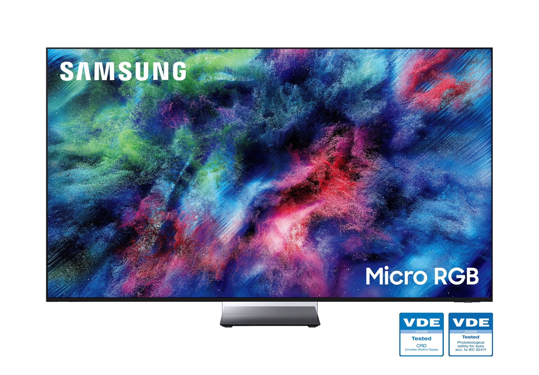 TV Samsung Micro RGB đạt chứng nhận An toàn cho Mắt và Hỗ trợ Nhịp sinh học từ VDE