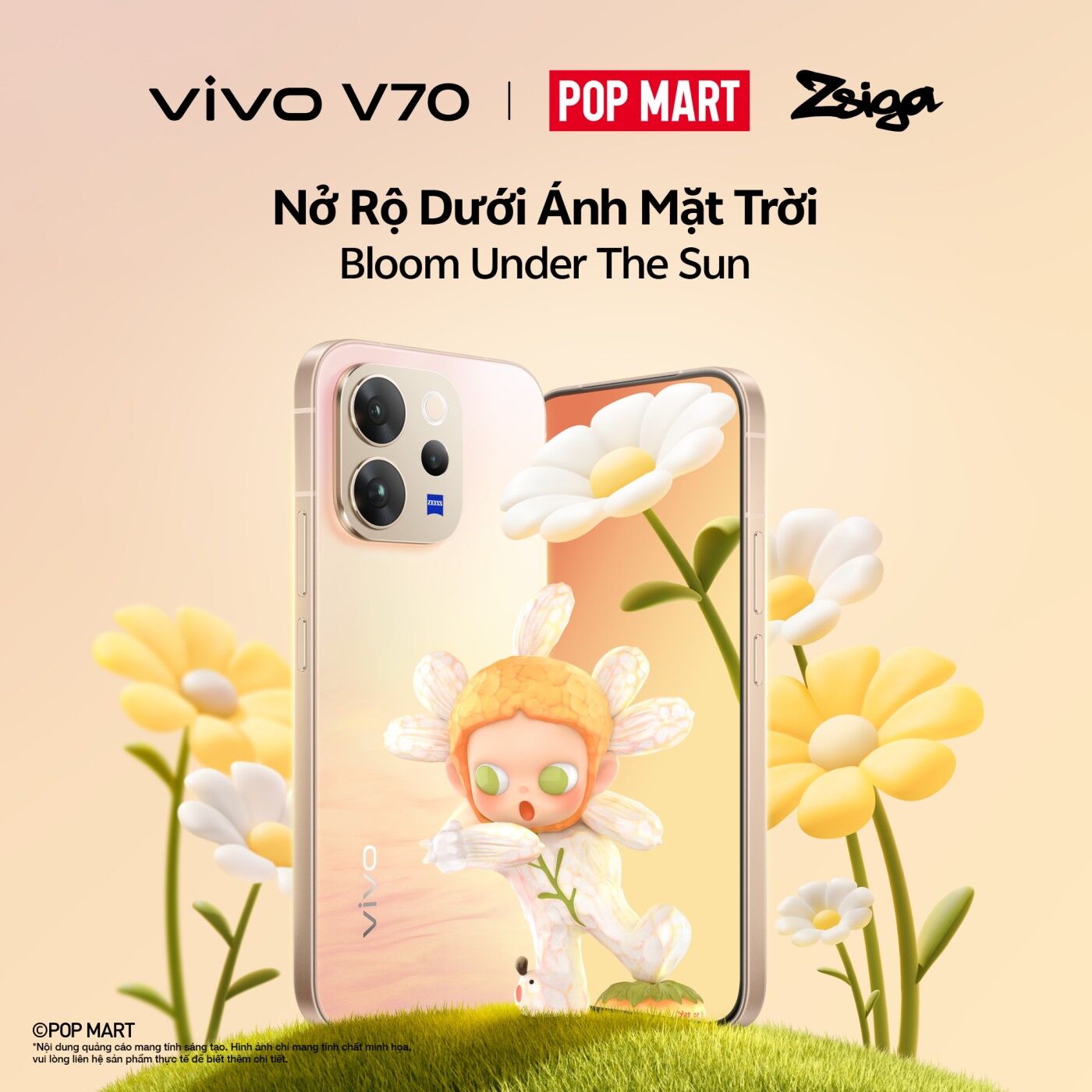 vivo công bố hợp tác cùng nhân vật ZSIGA từ POP MART: Khi công nghệ hình ảnh giao thoa cùng phong cách thời thượng