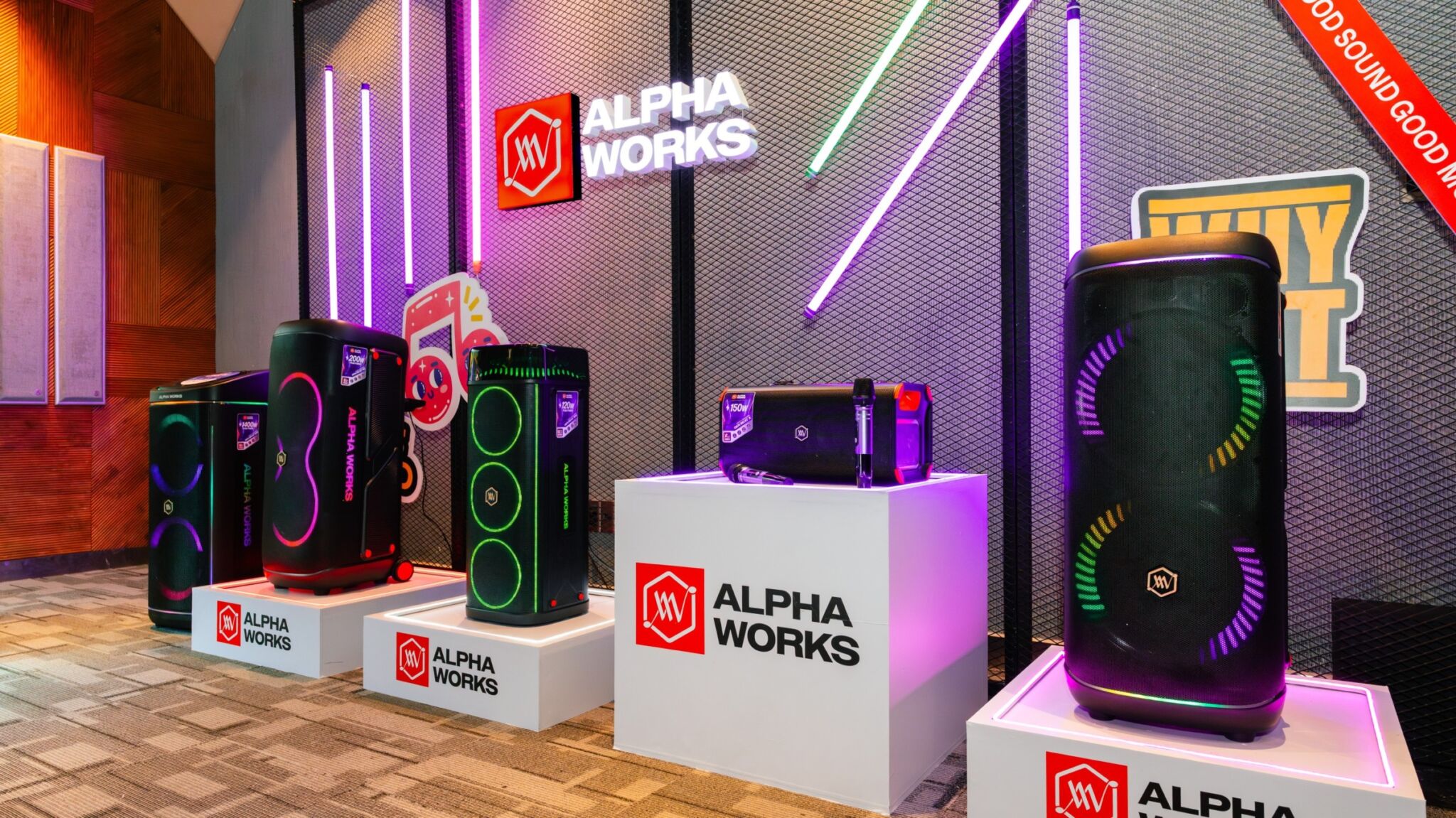 Alpha Works đẩy mạnh thị trường Châu Á với dòng loa GEN BEAT tại Hong Kong Electronics Fair 2026 Alpha Works đẩy mạnh thị trường Châu Á với dòng loa GEN BEAT tại Hong Kong Electronics Fair 2026