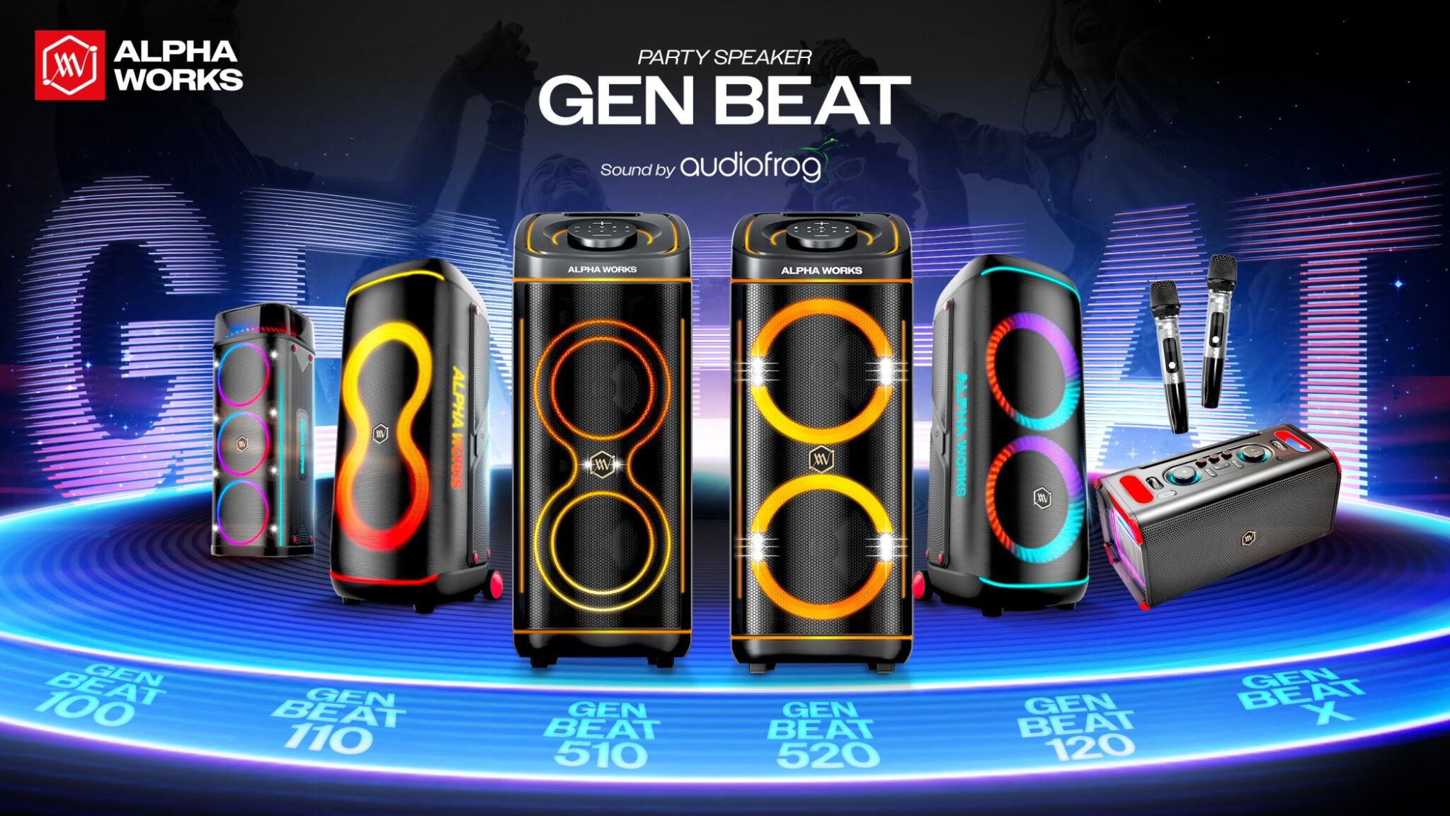Alpha Works đẩy mạnh thị trường Châu Á với dòng loa GEN BEAT tại Hong Kong Electronics Fair 2026 Alpha Works đẩy mạnh thị trường Châu Á với dòng loa GEN BEAT tại Hong Kong Electronics Fair 2026