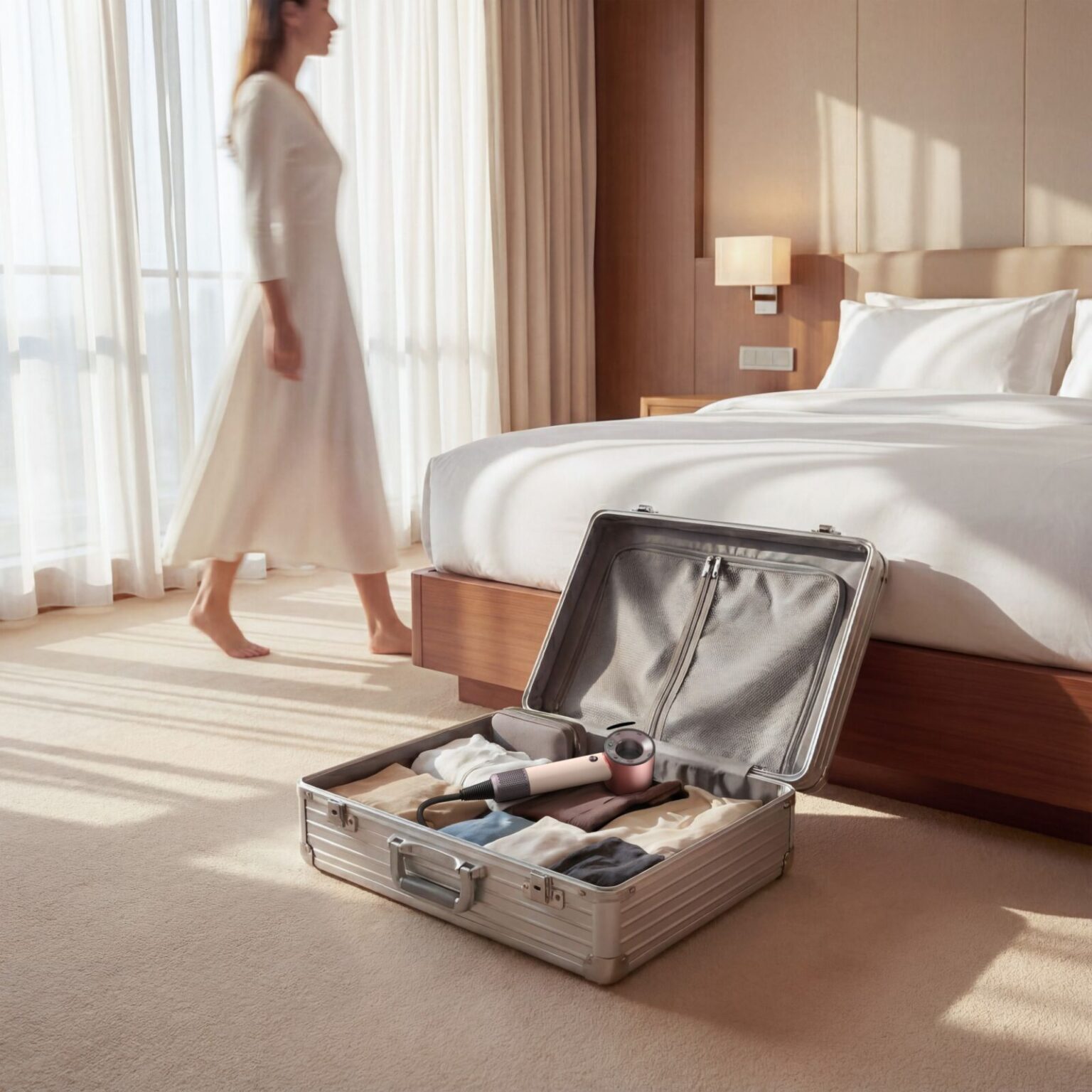 Dyson ra mắt máy sấy tóc Supersonic Travel: Nhỏ hơn 32%. Nhẹ hơn 25%. Sấy mạnh mẽ.