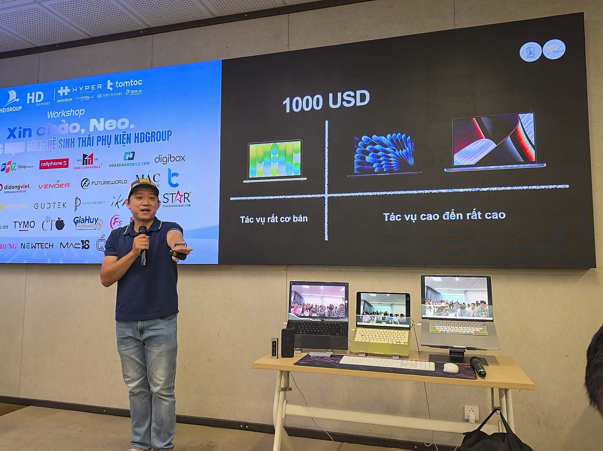 HD Group tổ chức workshop về Macbook Neo