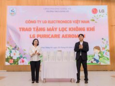 LG trao tặng 70 máy lọc không khí, góp phần nâng cao chất lượng không khí học đường tại Hà Nội
