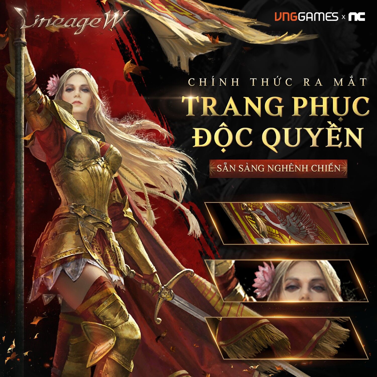 Lineage W khơi nguồn cảm hứng cho game thủ SEA với trang phục 6 thế lực độc đáo