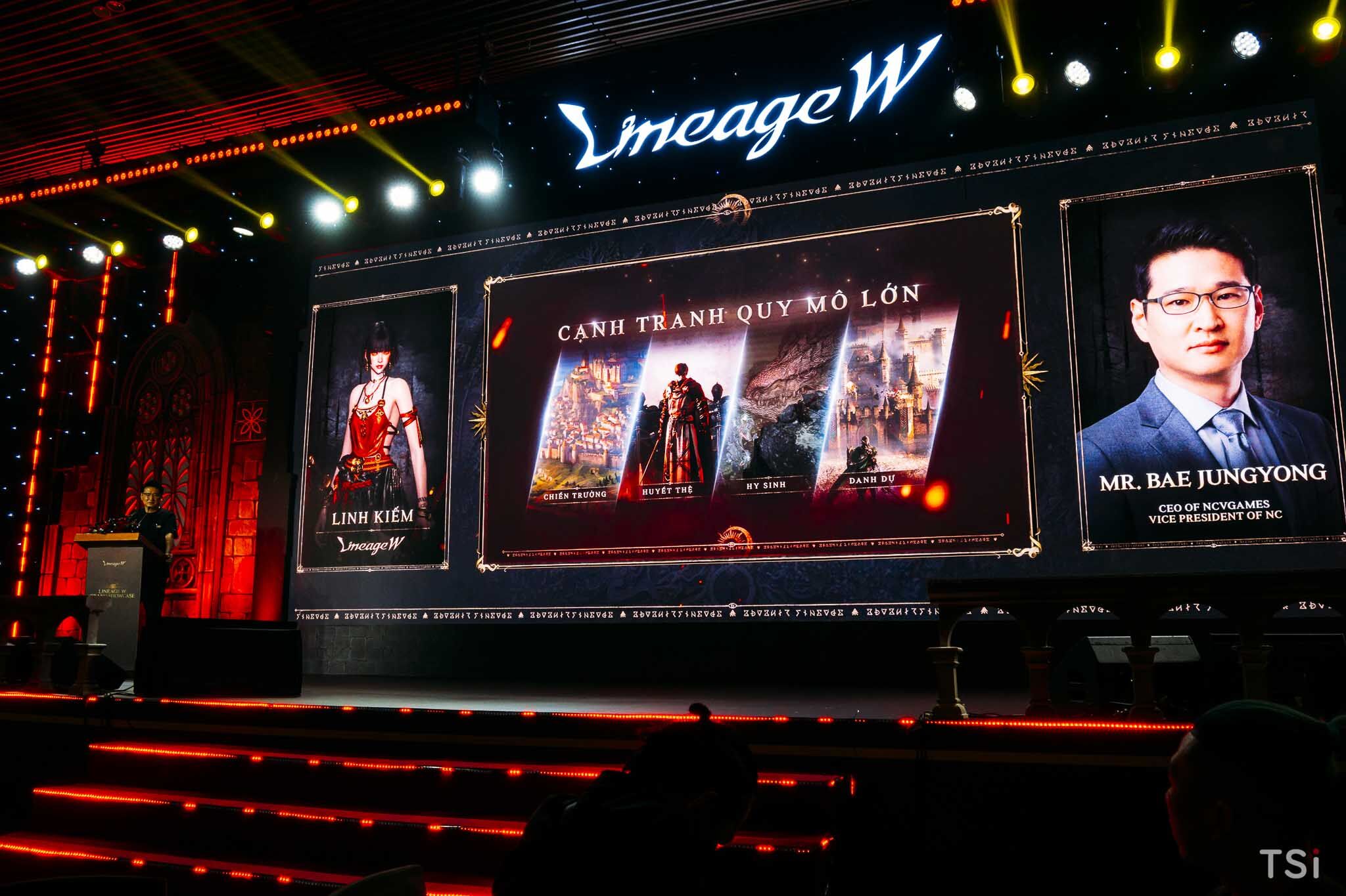 Lineage W ấn tượng tại showcase, công bố ngày ra mắt chính thức