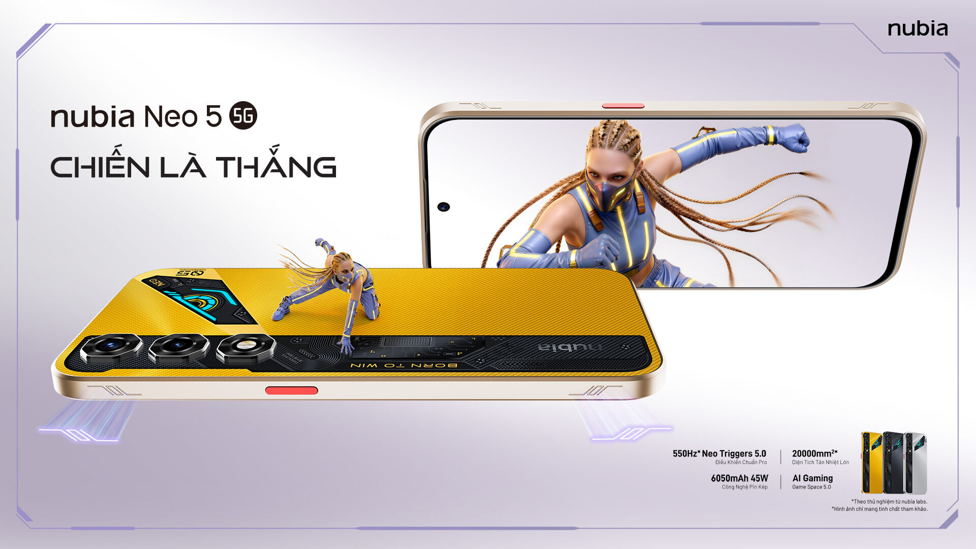 nubia ra mắt nubia NEO 5 Series: Trải nghiệm gaming di động cao cấp với hệ thống quạt tản nhiệt chủ động và Neo Triggers 5.0