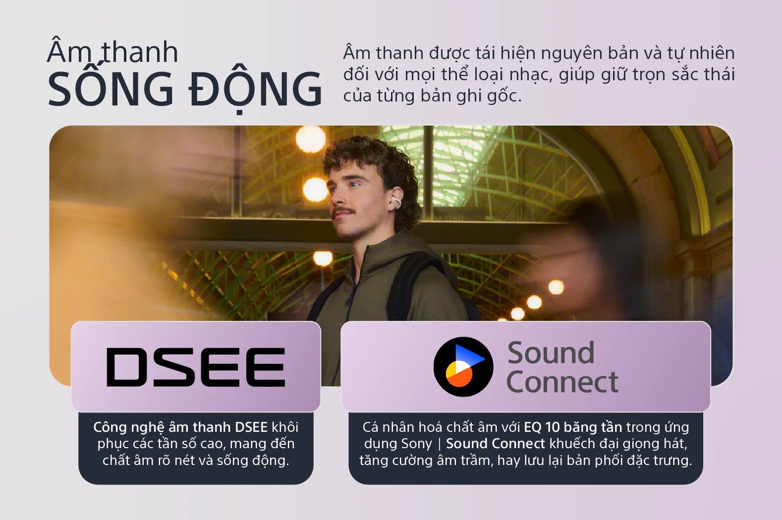 Sony Clip WF-LC900: Tai nghe mở với thiết kế dạng kẹp độc đáo, nghe nhạc và kết nối thế giới xung quanh cùng lúc