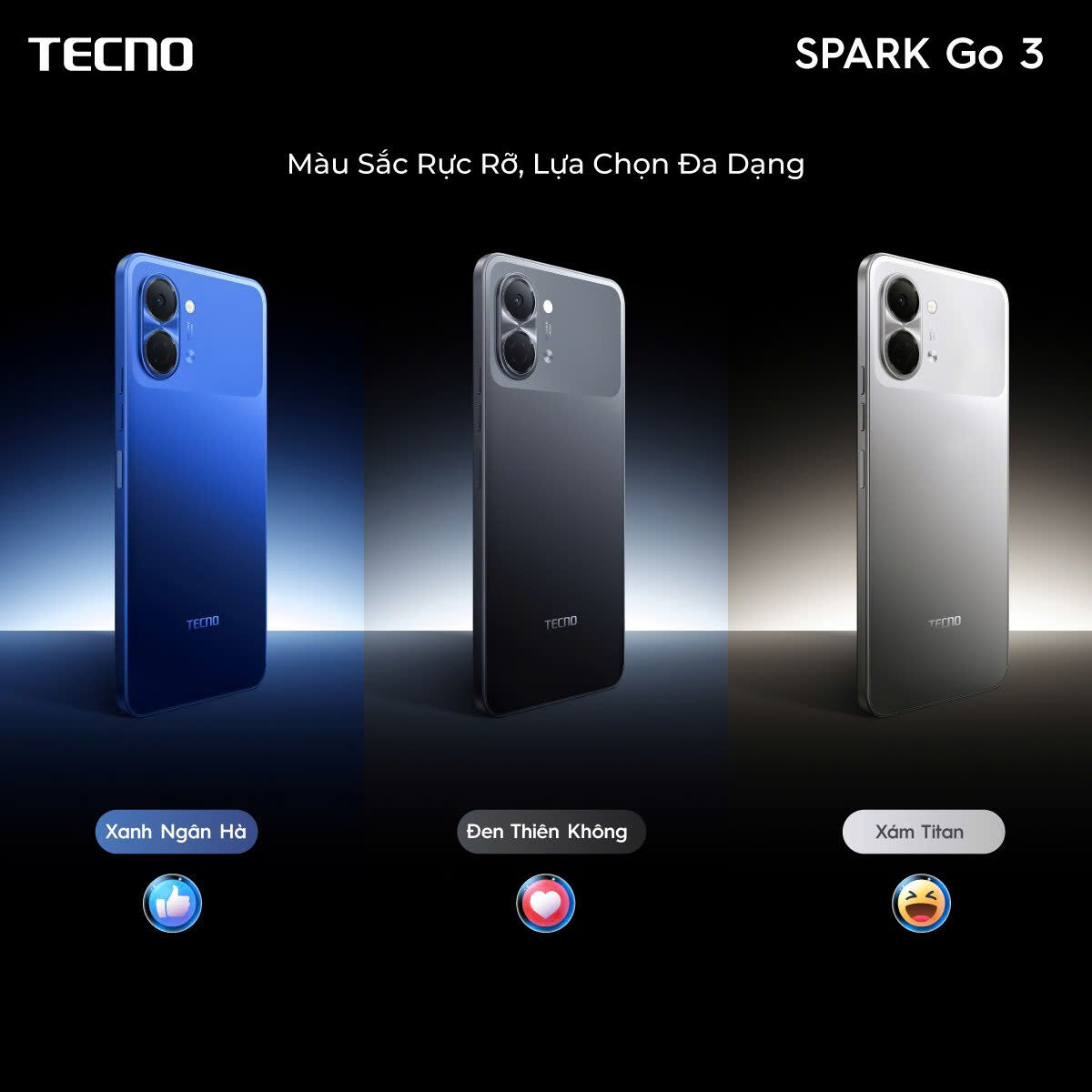 TECNO ra mắt SPARK Go 3: “Bền mượt 4 năm”