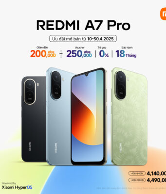 Xiaomi chính thức ra mắt REDMI A7 Pro, mang đến trải nghiệm chuẩn Pro cho người dùng phổ thông tại Việt Nam