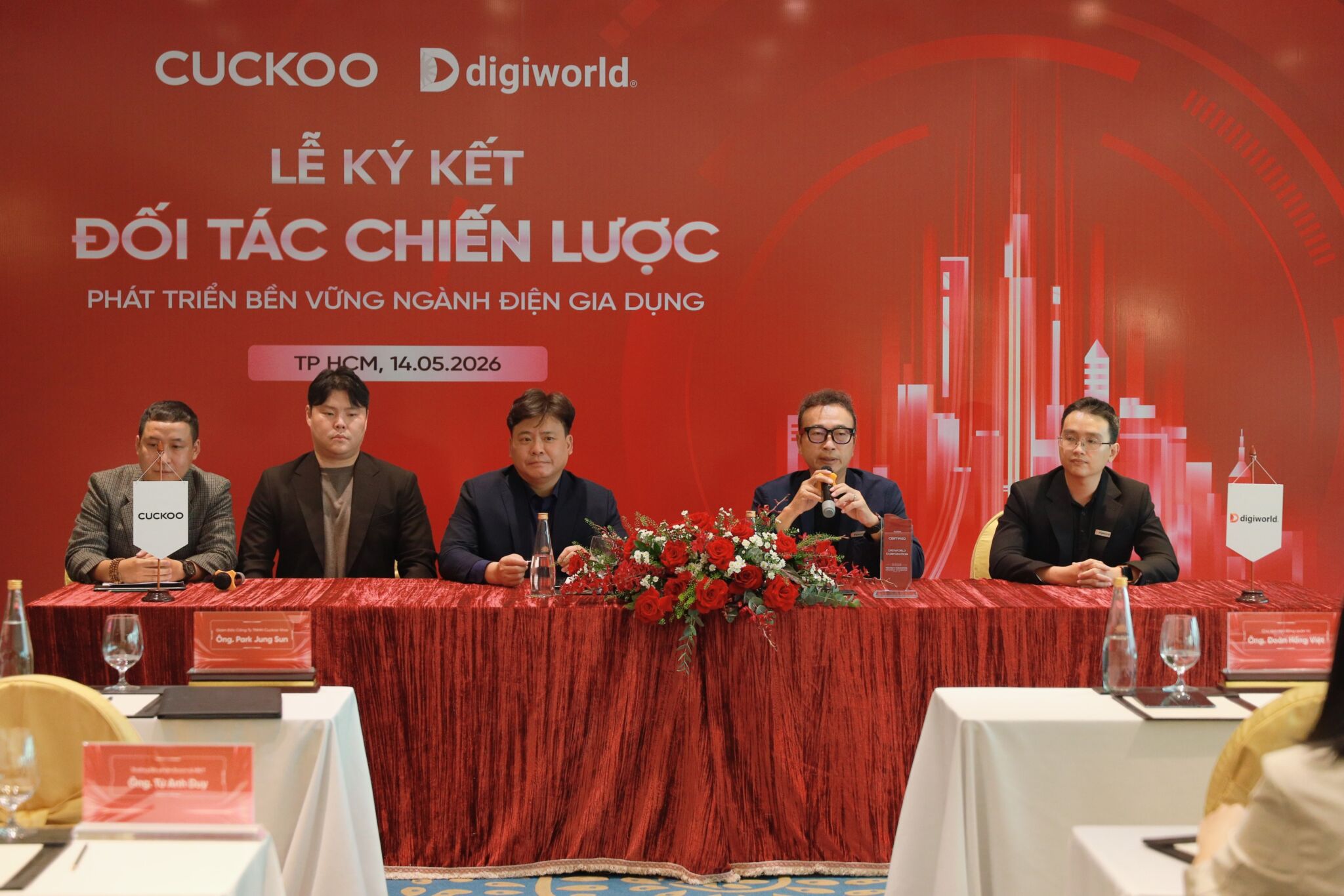 Cuckoo Vina x Digiworld đồng hành phát triển bền vững ngành điện gia dụng Việt Nam