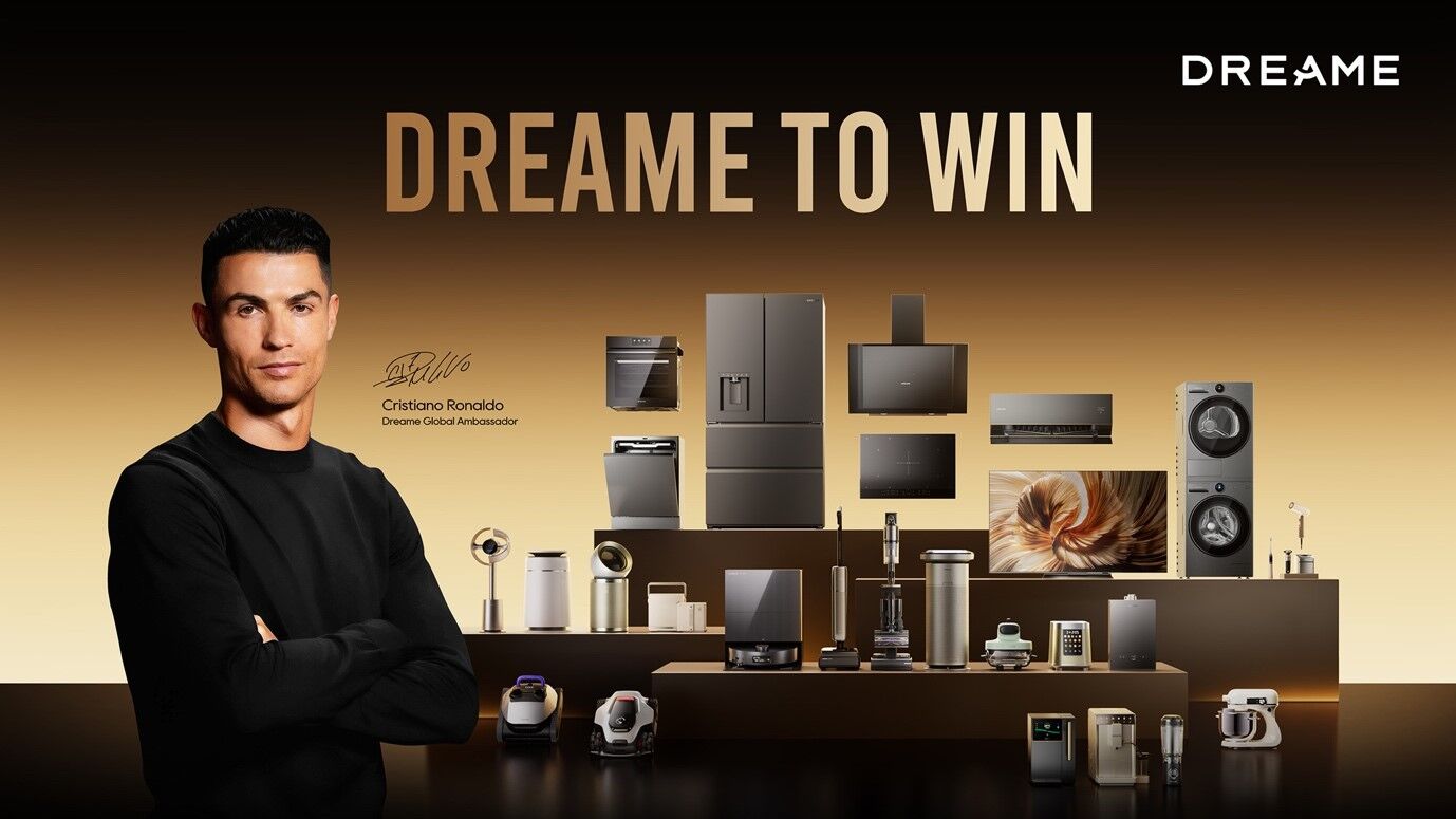 Dreame công bố Cristiano Ronaldo trở thành Đại sứ Thương hiệu toàn cầu