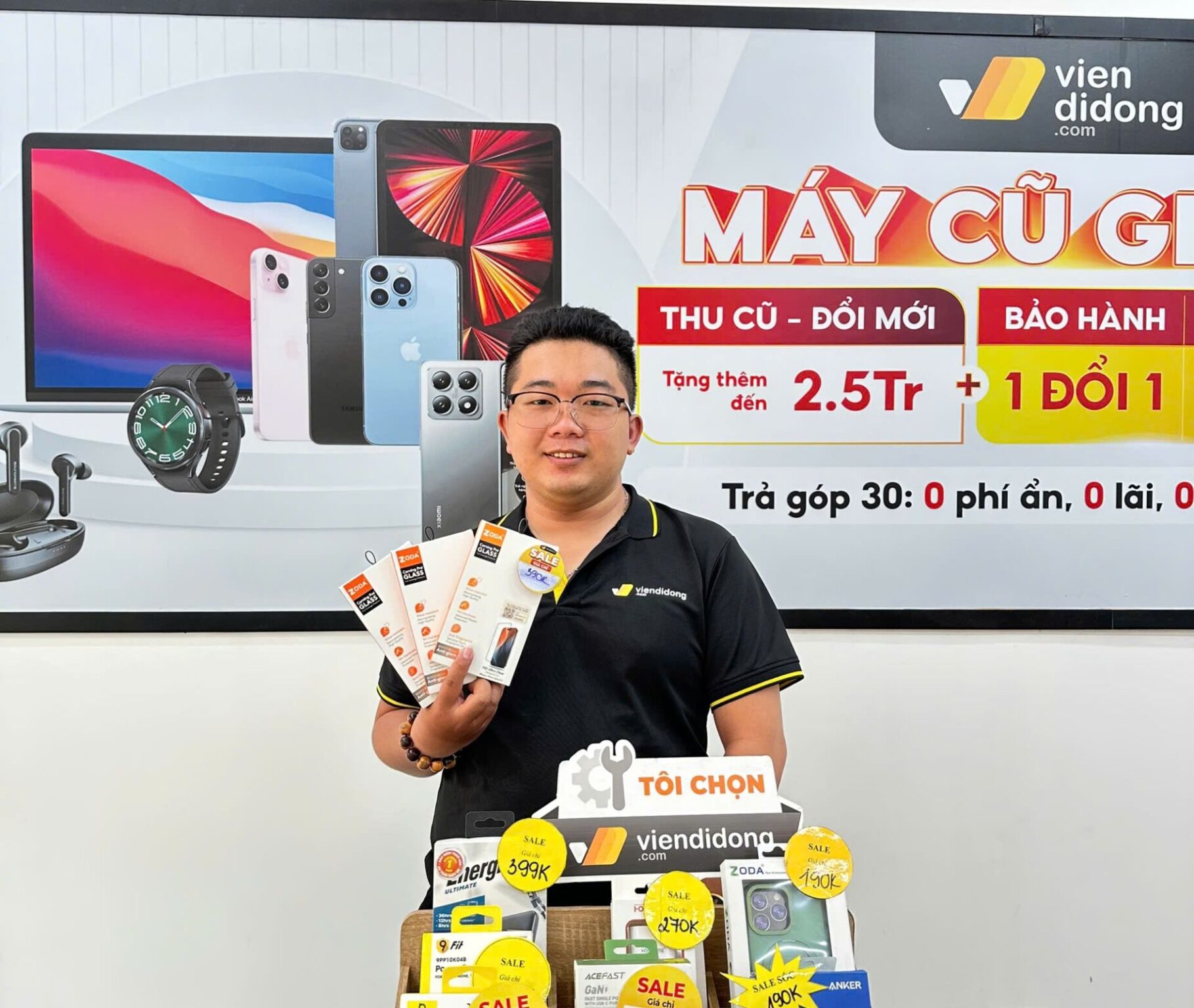 Giá iPhone cũ giảm sâu dịp sale 5.5 tại Viện Di Động