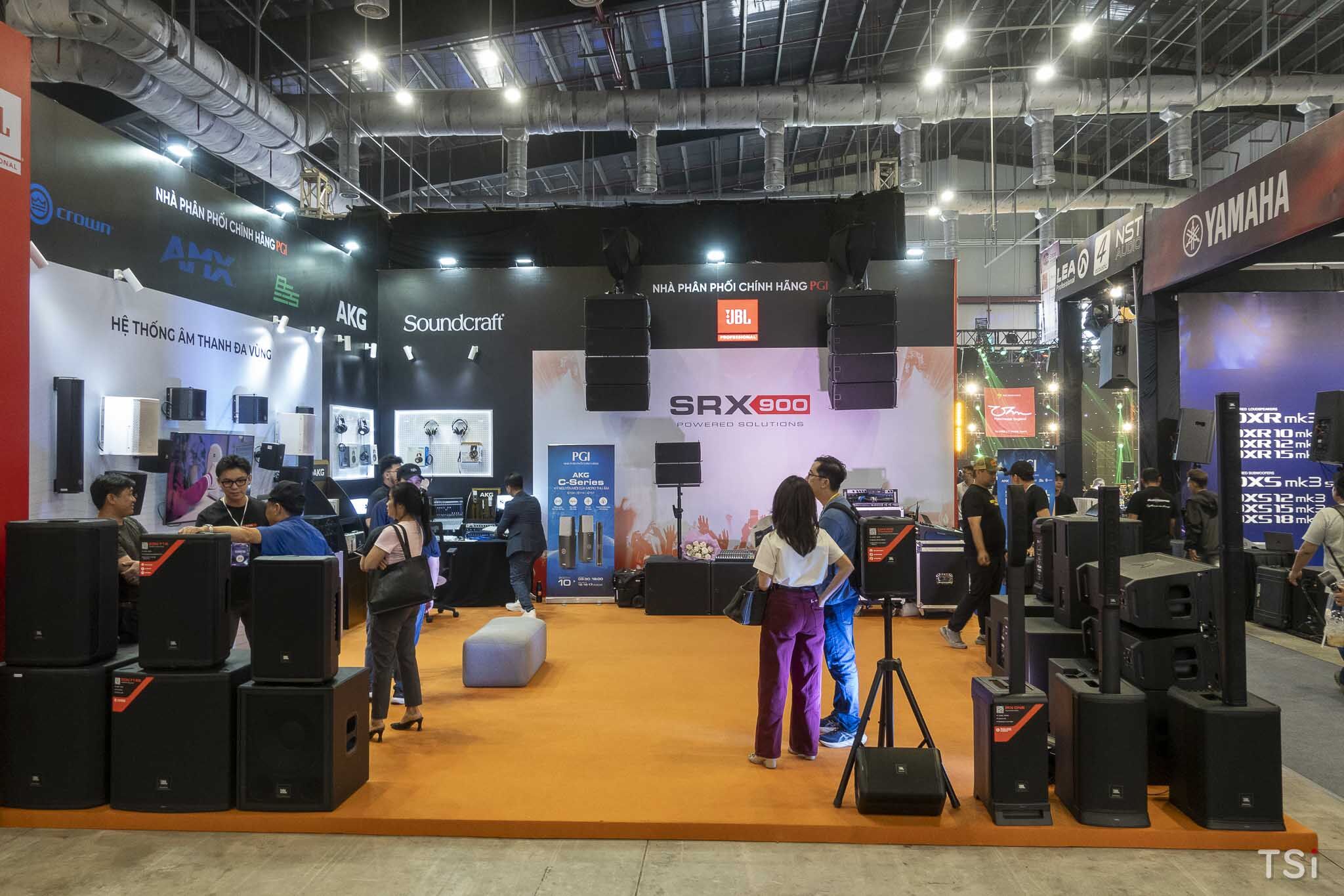 PLASE Show 2026: PGI trình diễn JBL SRX900 Series cùng giải pháp AV tích hợp