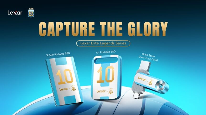 Lexar ra mắt bộ sưu tập thiết bị lưu trữ phiên bản đặc biệt AFA "Elite Legends Series" Lexar ra mắt bộ sưu tập thiết bị lưu trữ phiên bản đặc biệt AFA "Elite Legends Series"
