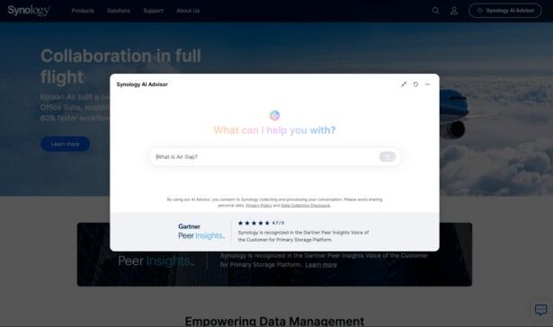 Synology chính thức ra mắt AI Advisor để tìm kiếm thông tin chính xác, đáng tin cậy