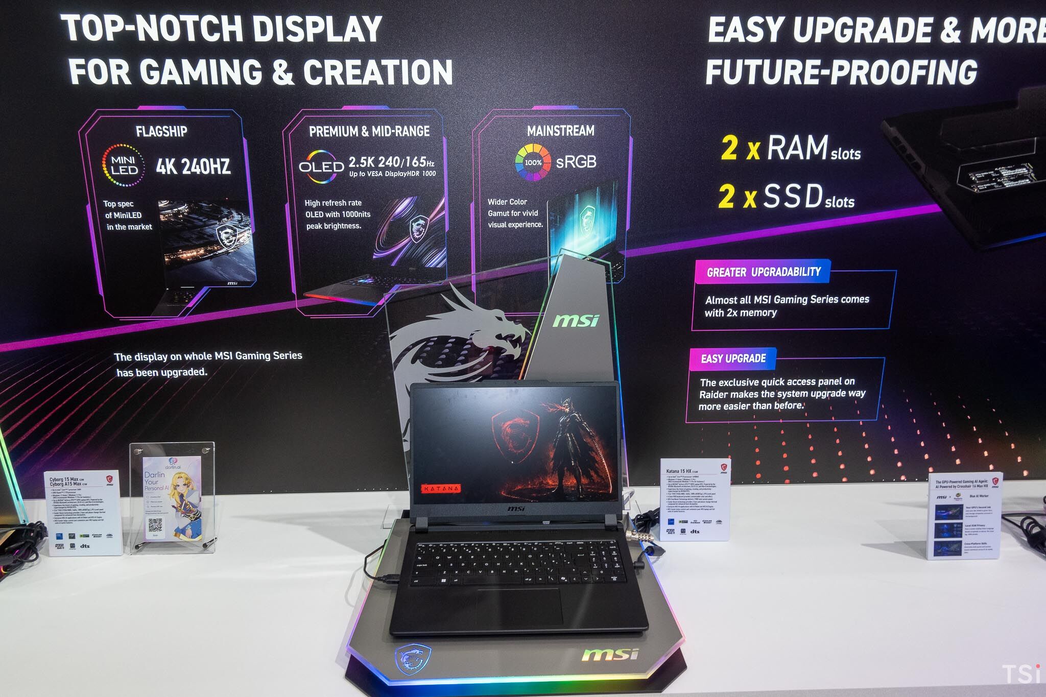 [Computex 2026] - MSI Titan 18 HX Dragon Edition Draco Epic & Claw 8 EX AI+