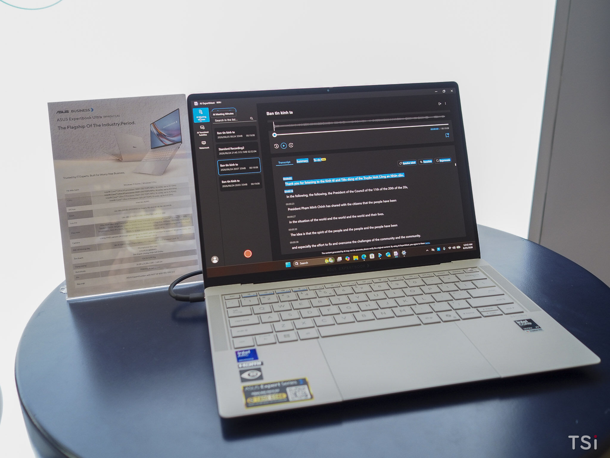 ASUS ExpertBook Ultra: đỉnh cao của phân khúc laptop doanh nghiệp