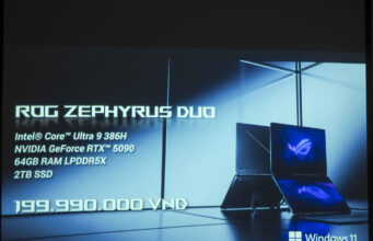 ASUS ROG ra mắt ROG Zephyrus Duo, Zephyrus G14 và G16, giá từ 74 triệu đồng