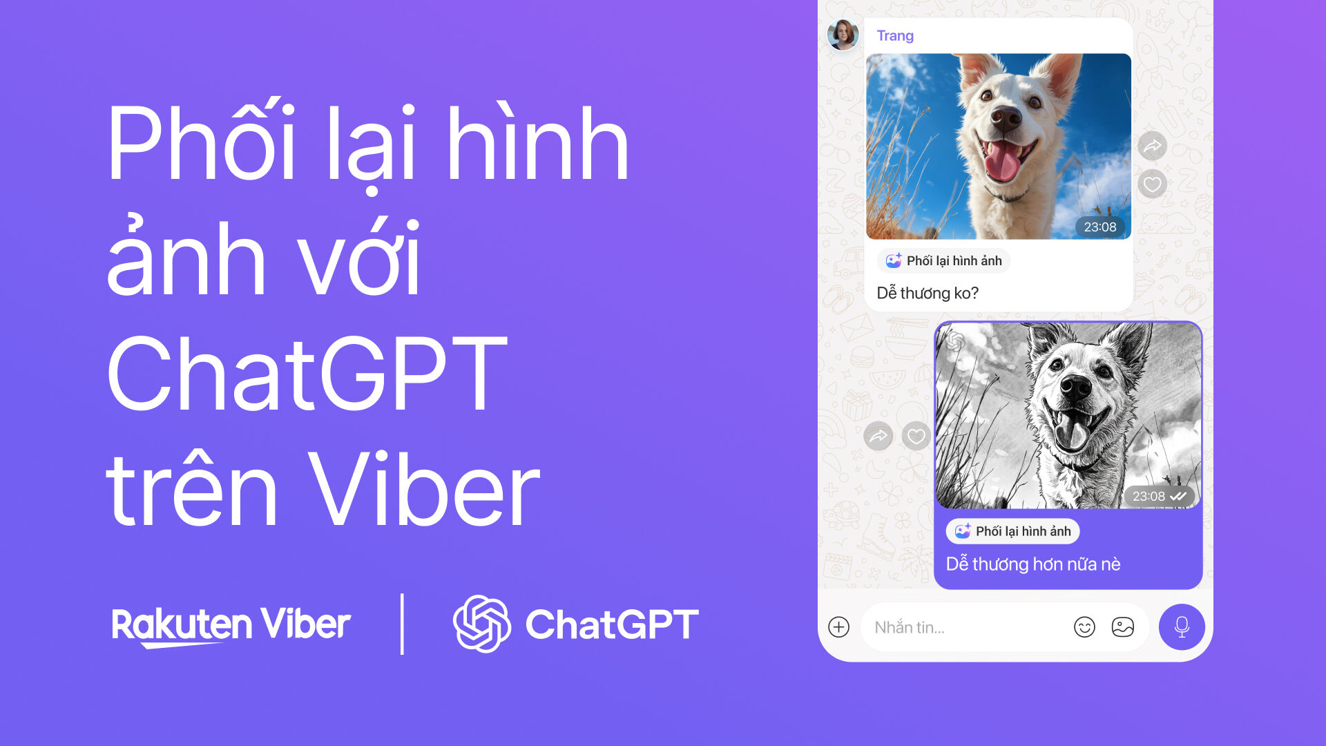 ChatGPT chính thức được tích hợp trên Viber, mang trợ lý AI đến với người dùng Việt Nam