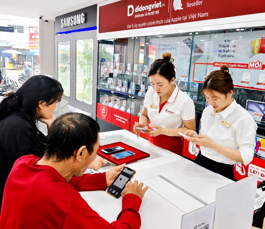 Di Động Việt mở rộng lựa chọn bán lại hoặc đổi mới máy cũ