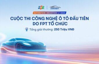 FPT tổ chức cuộc thi AI đầu tiên cho lĩnh vực công nghệ ô tô với giải thưởng lên tới 250 triệu đồng