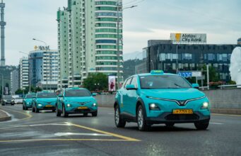 Green SM chính thức ra mắt dịch vụ gọi xe thuần điện tại Kazakhstan