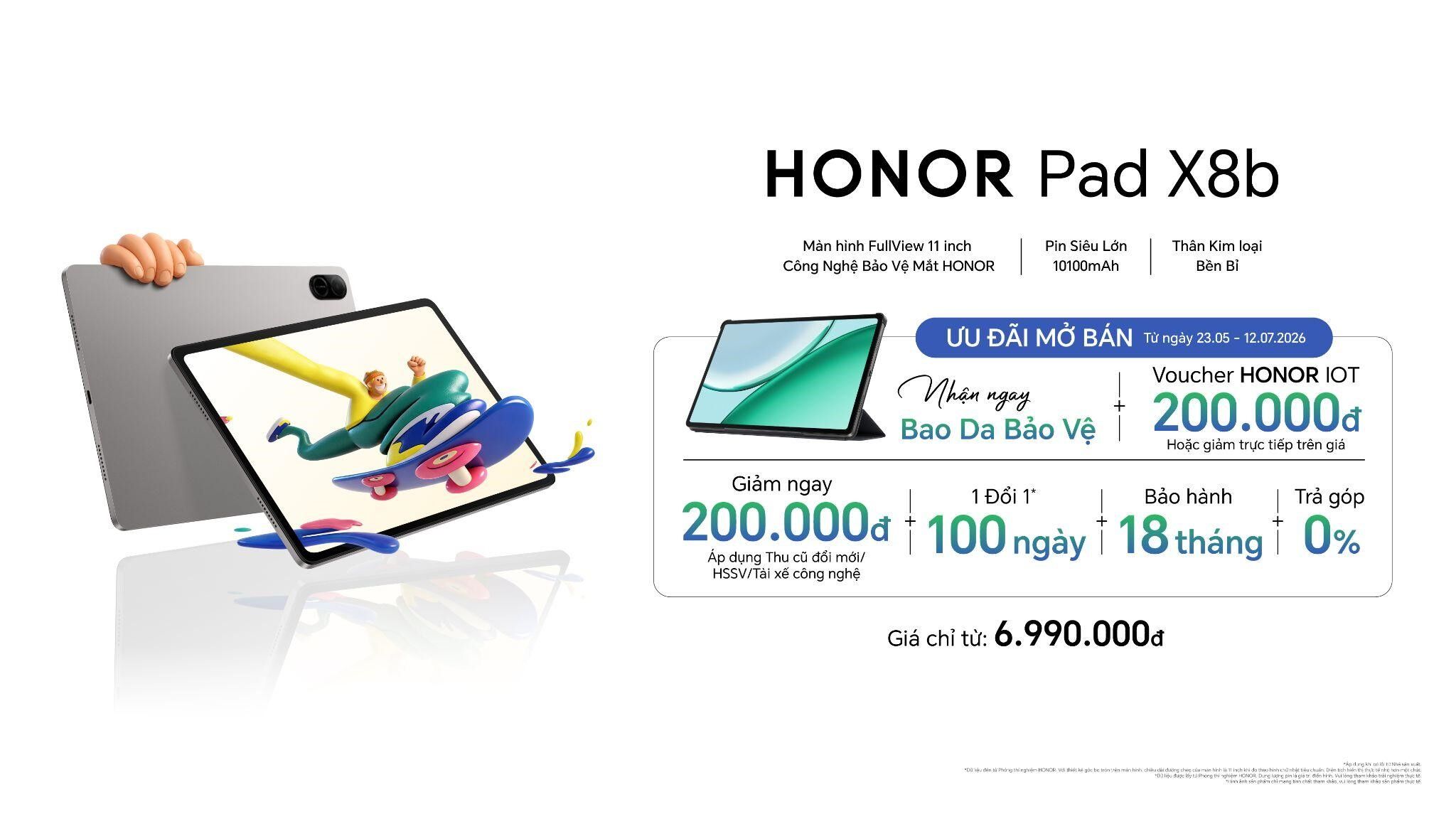 HONOR ra mắt HONOR 600 series và HONOR Pad X8b HONOR ra mắt HONOR 600 series và HONOR Pad X8b