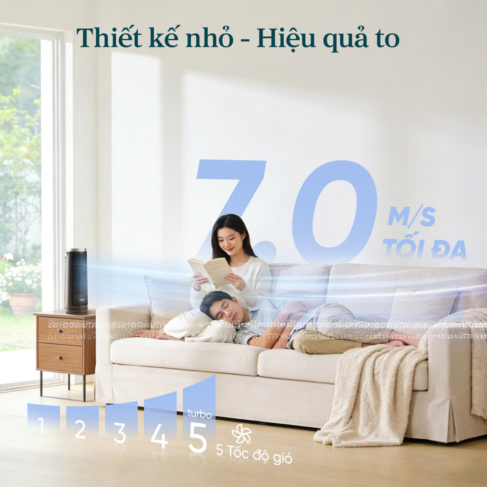 Quạt tháp điều hòa Levoit Windi Mini và Levoit Windi Mini Pro Levoit ra mắt Quạt tháp điều hòa Levoit Windi Mini và Levoit Windi Mini Pro - mang làn gió đi khắp nơi