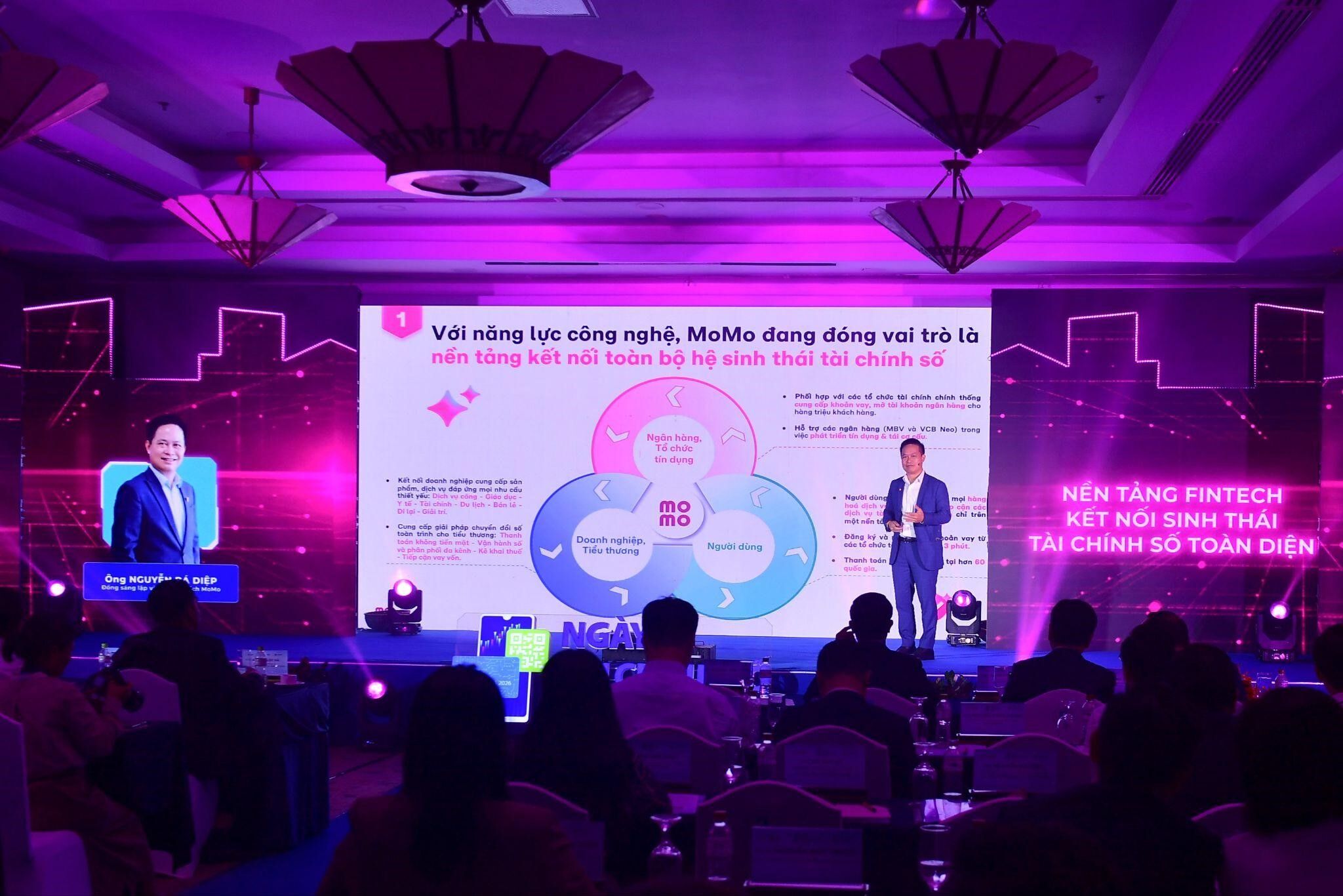 MoMo đồng hành Ngày Tài chính số 2026, khẳng định vai trò fintech kết nối hệ sinh thái tài chính số toàn diện