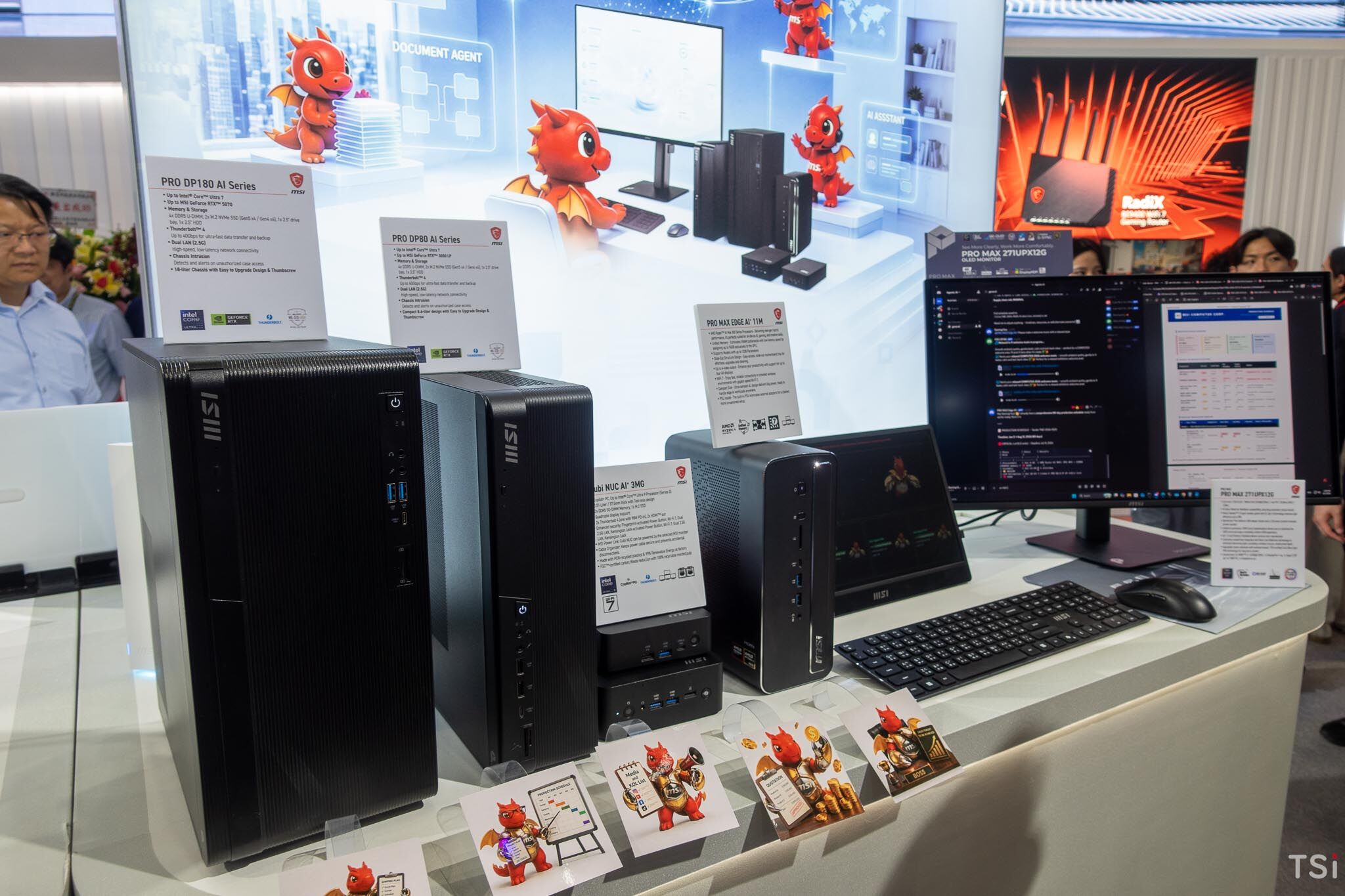 [Computex 2026] - MSI trình diễn hệ sinh thái sản phẩm toàn diện và các ứng dụng AI Agent
