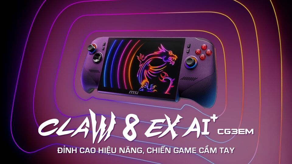 [Computex 2026] - MSI khẳng định vị thế dẫn đầu với siêu phẩm Titan 18 HX Dragon Edition Draco Epic và máy chơi game cầm tay Claw 8 EX AI+