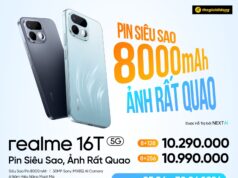 realme 16T 5G chính thức ra mắt, giá dưới 11 triệu đồng