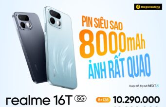 realme 16T 5G chính thức ra mắt, giá dưới 11 triệu đồng