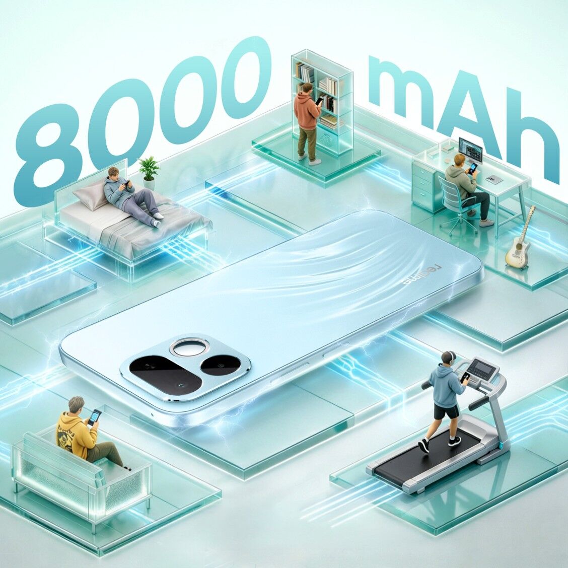 realme 16T 5G chính thức ra mắt, giá dưới 11 triệu đồng realme 16T 5G chính thức ra mắt: “Pin Siêu Sao” 8000mAh bứt phá giới hạn thời lượng pin cho thế hệ đam mê sáng tạo nội dung