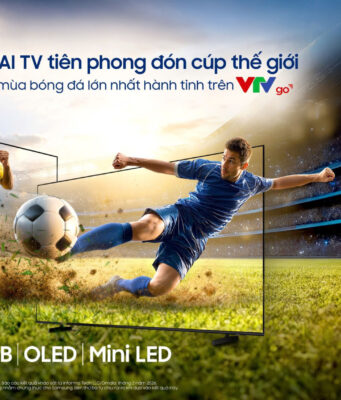 Samsung AI TV tung ưu đãi hấp dẫn, kết hợp cùng tính năng Vision AI Companion và Chế độ Bóng đá AI tối ưu cho trải nghiệm World Cup 2026