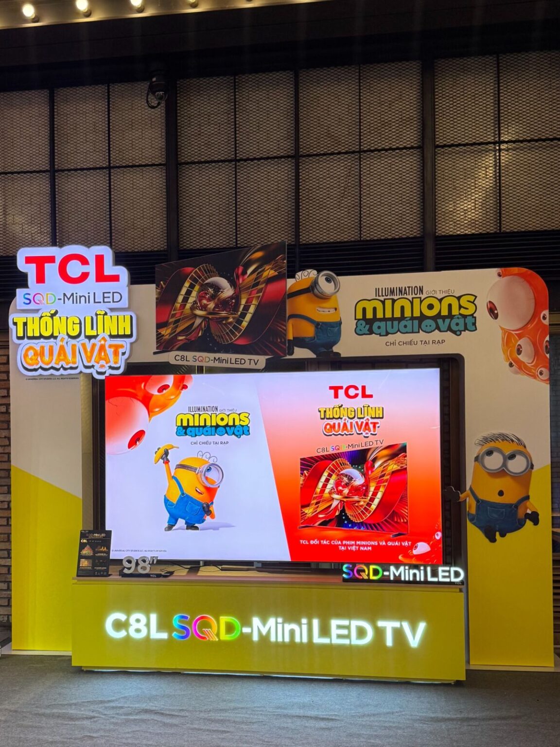 TCL chính thức trở thành đối tác của bom tấn "Minions & Quái Vật"