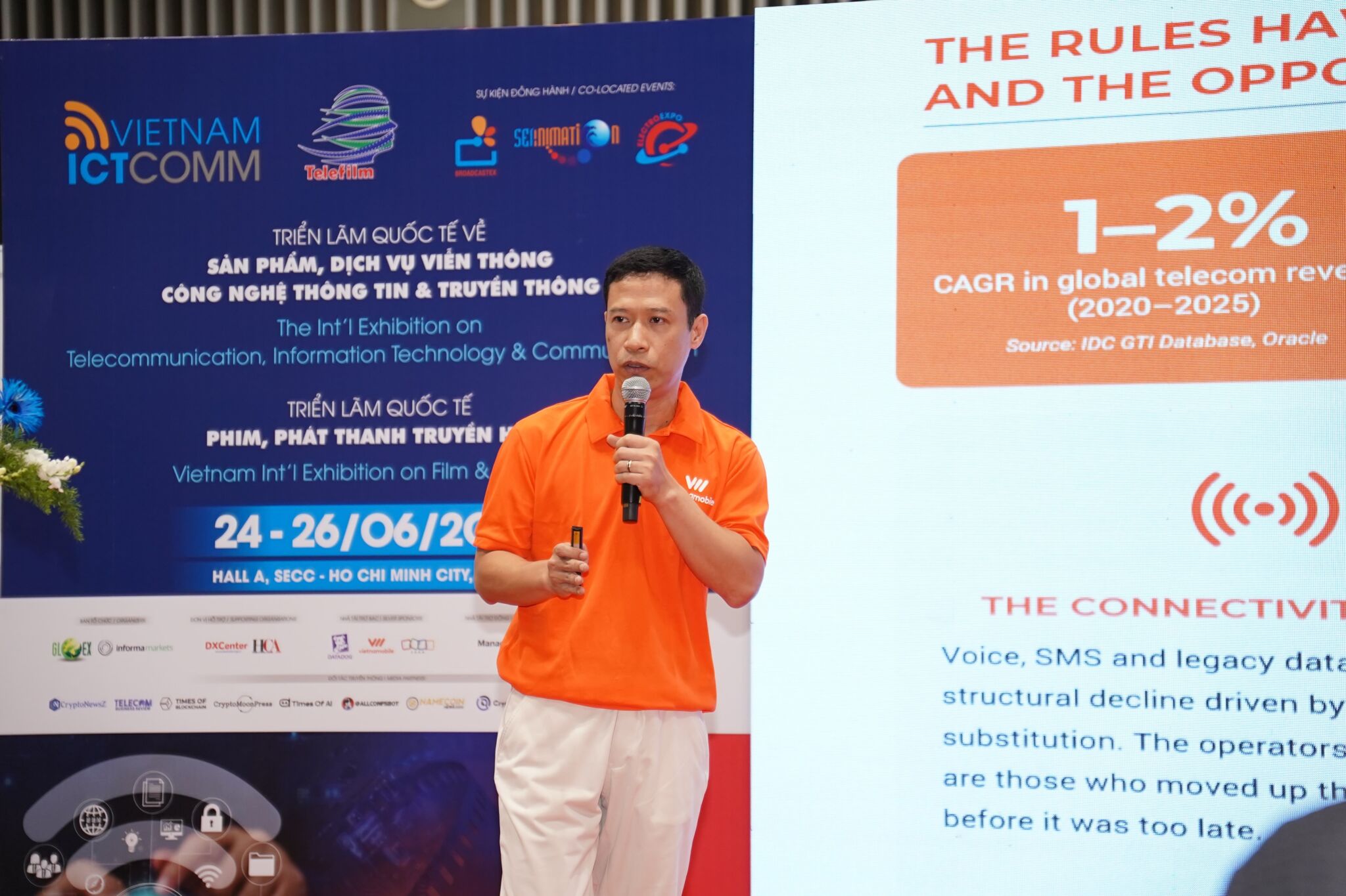 Vietnamobile chính thức giới thiệu hệ sinh thái giải pháp số dành cho doanh nghiệp tại Vietnam ICTCOMM 2026