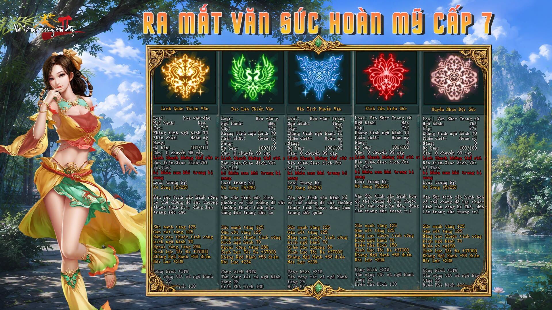 Võ Lâm Truyền Kỳ II ra mắt máy chủ mới Chiến Long, tặng game thủ code game xịn sò