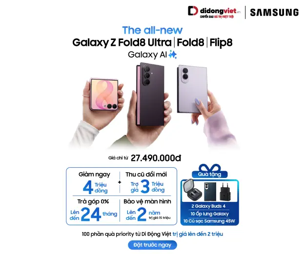 Samsung Galaxy Z Fold8 Ultra 256GB Chính Hãng | Di Động Việt