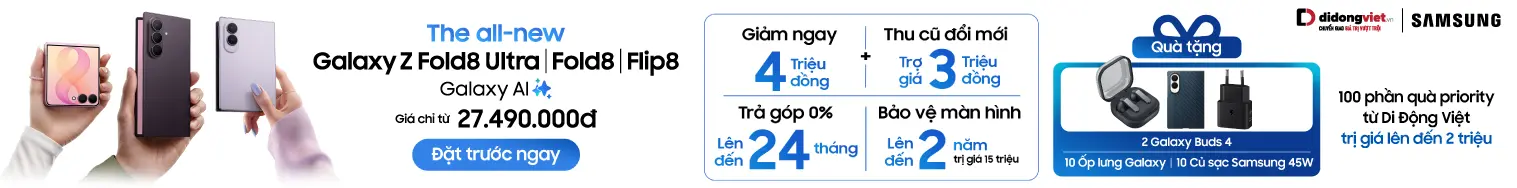 Samsung Galaxy Z Fold8 Ultra 256GB Chính Hãng | Di Động Việt