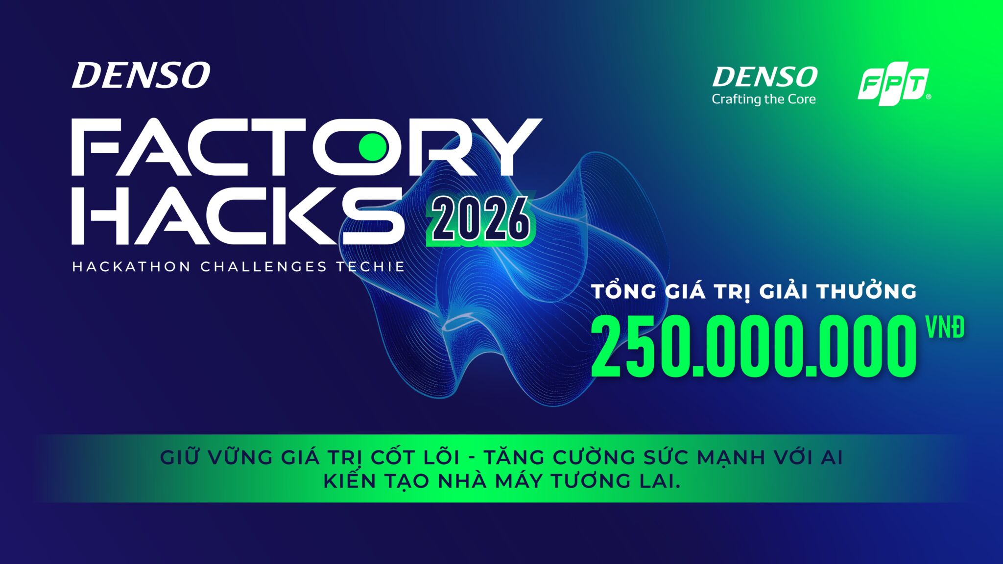 DENSO Factory Hacks mùa 4: Sinh viên định hình nhà máy tương lai bằng AI DENSO Factory Hacks mùa 4: Sinh viên định hình nhà máy tương lai bằng AI