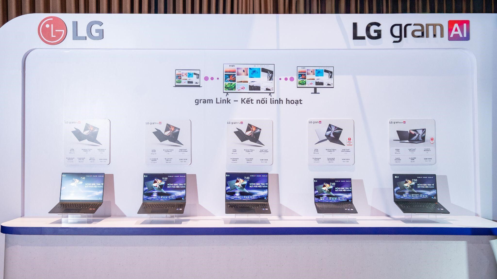 LG ra mắt thế hệ laptop LG gram AI 2026: Mỏng nhẹ tinh tế, bứt phá hiệu năng với Dual AI và chất liệu Aerominum hoàn toàn mới LG ra mắt thế hệ laptop LG gram AI 2026: Mỏng nhẹ tinh tế, bứt phá hiệu năng với Dual AI và chất liệu Aerominum hoàn toàn mới