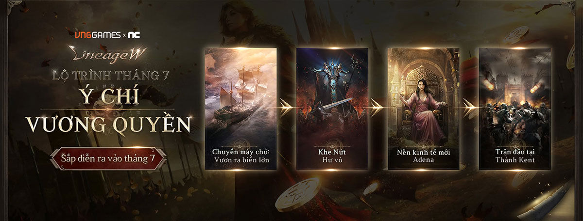 Cuộc chiến vương quyền Lineage W sẽ cực hấp dẫn với nguồn lực từ nền kinh tế Adena Cuộc chiến vương quyền Lineage W sẽ cực hấp dẫn với nguồn lực từ nền kinh tế Adena